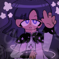 Art of Ixora reaching out in the dark.